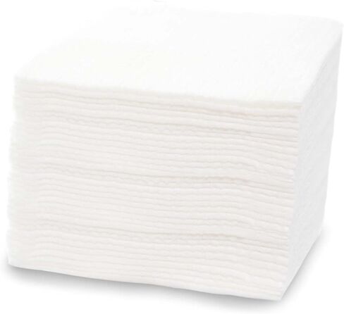 Disposable Fast Dry Wipes, Daily Face Towel, Facial Washcloth, Makeup Remover, Also used as Baby Care, Cleansing Towelettes, Ultra Soft, 40 Ct,1 reusable plastic box in Kuwait
