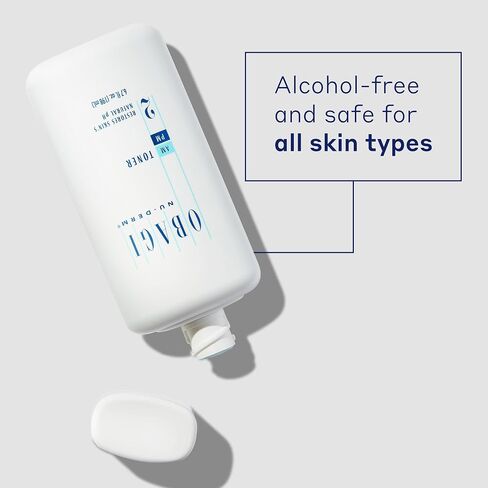 Nu-Derm Face Toner, Alcohol Free Toner with Witch Hazel and Aloe Vera for Oily Skin or Dry Skin Types 6.7 Fl Oz in Kuwait