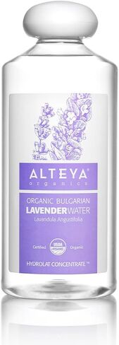 Alteya Organics Lavender Water USDA Certified Organic Facial Toner, 2 Fl Oz/60mL Pure Bulgarian Lavandula Angustifolia Flower Water, Award-Winning Moisturizer Amber Glass Spray Bottle in Kuwait