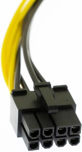 4 Pin Molex to 6 Pin Video Card GPU Power Supply Cable 8.6’’ 22cm in Kuwait