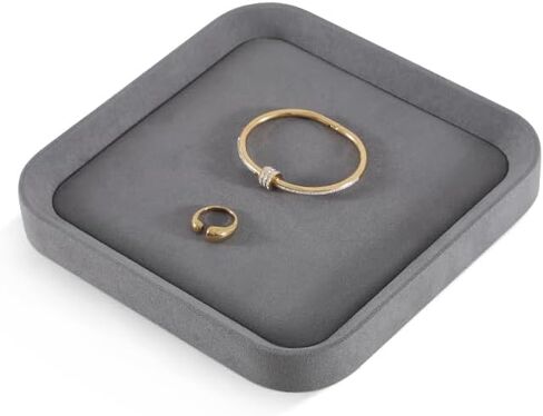 Jewelry Tray, Velvet Trinket Tray,Luxury Necklace Organizer,Premium Jewelry Display For Vendors,Blue Watch Tray in Saudi Arabia