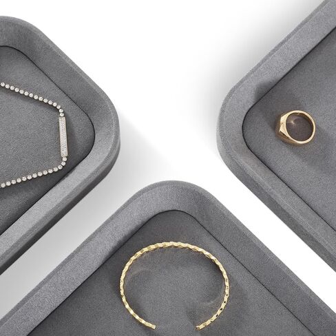 Jewelry Tray, Velvet Trinket Tray,Luxury Necklace Organizer,Premium Jewelry Display For Vendors,Blue Watch Tray in Saudi Arabia