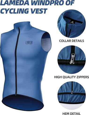Cycling Jacket for Men Women, Windproof Lightweight Packable Cycling Windbreaker Bicycle Clothing Jacket in Kuwait