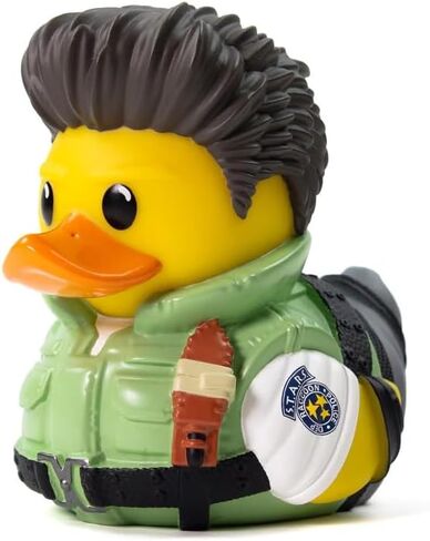 TUBBZ Boxed Edition Leon S. Kennedy Collectible Vinyl Rubber Duck Figure - Official Resident Evil Merchandise - Horror TV, Movies & Video Games in Saudi Arabia