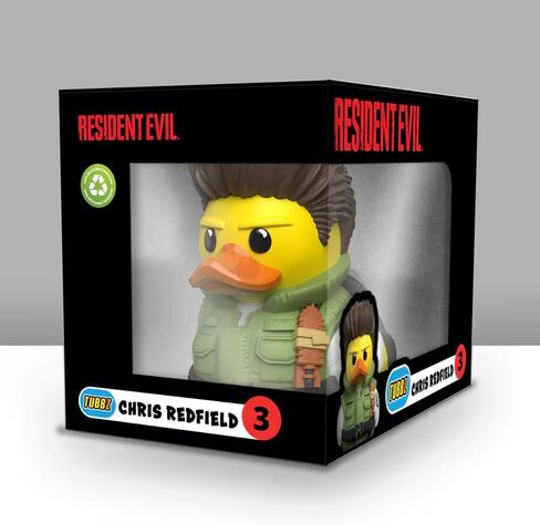 TUBBZ Boxed Edition Leon S. Kennedy Collectible Vinyl Rubber Duck Figure - Official Resident Evil Merchandise - Horror TV, Movies & Video Games in Saudi Arabia