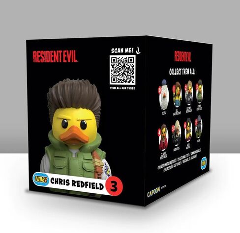 TUBBZ Boxed Edition Leon S. Kennedy Collectible Vinyl Rubber Duck Figure - Official Resident Evil Merchandise - Horror TV, Movies & Video Games in Saudi Arabia