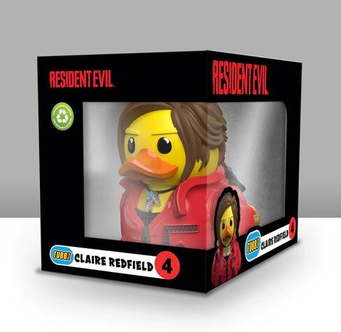 TUBBZ Boxed Edition Leon S. Kennedy Collectible Vinyl Rubber Duck Figure - Official Resident Evil Merchandise - Horror TV, Movies & Video Games in Saudi Arabia