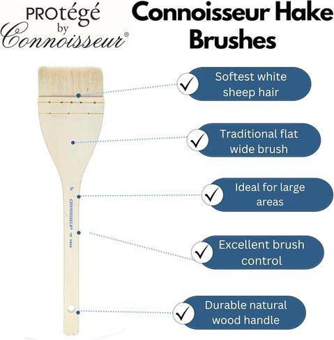 Connoisseur Brush Hake 2.5x1.25 in Saudi Arabia