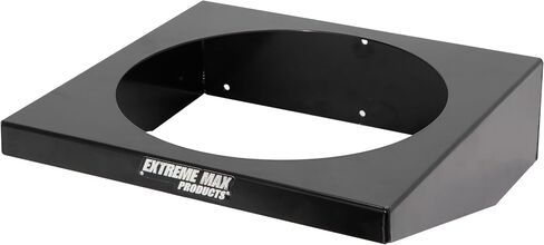 Extreme Max 5001.6727 Aluminum 5-Gallon Bucket Bracket for Race Trailer, Garage, Shop, Enclosed Trailer, Toy Hauler - Silver in Saudi Arabia