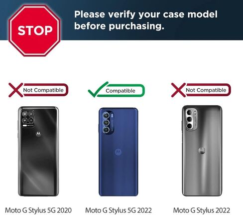 جراب DuraClip مغلف مصمم لجراب Moto G Power 2022 بمشبك حزام، جراب هاتف نحيف مع حافظة in Kuwait
