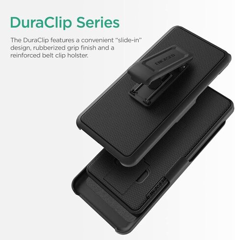 جراب DuraClip مغلف مصمم لجراب Moto G Power 2022 بمشبك حزام، جراب هاتف نحيف مع حافظة in Kuwait