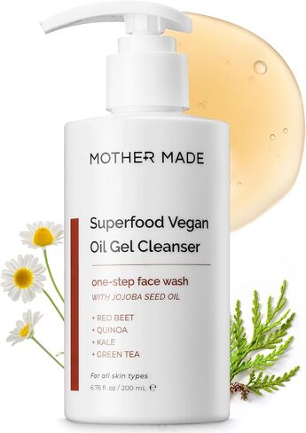 Superfood Hydrating & Anti-aging Gentle Gel Face Wash with Green Tea, Jojoba Oil, Hyaluronic Acid, Vitamin E, Set of 2 in Saudi Arabia