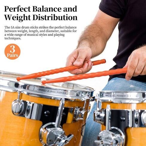 Drum Sticks 5a Drumstick 1 Pack Carbon Fiber Drumsticks in Kuwait