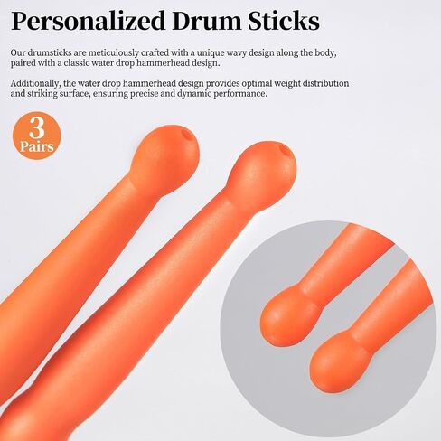 Drum Sticks 5a Drumstick 1 Pack Carbon Fiber Drumsticks in Kuwait