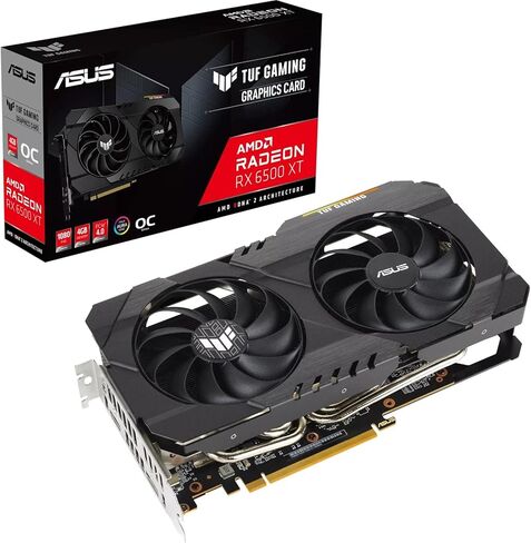 ASUS Dual AMD Radeon™ RX 6600 8GB GDDR6 Gaming Graphics Card (AMD RDNA™ 2, PCIe 4.0, 8GB GDDR6 Memory, HDMI 2.1, DisplayPort 1.4a, Axial-tech Fan Design, 0dB Technology) in Kuwait