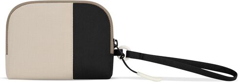 Sherpani Jolie, Lightweight Travel Pouch, Cosmetic Bag, Recycled Wristlet Bag, Toiletry Bag for Women (Con Leche, Small) in Kuwait