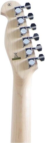 جيتار كهربائي Monoprice Indo Series 6 String Basswood-Body، يمين، أسود (625901) in Saudi Arabia