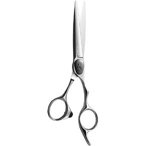 Prime Barber Scissor (6 Inch) - SUPER CONVEX EDGE Hair Cutting Shears made of VG10 Stainless Steel ideal for Salons - Smooth and Durable Motion for Fine Hair Cutting (VG10)
