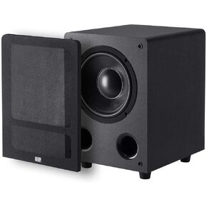 Monoprice Premium Select Subwoofer - 8-Inch Woofer, 200 Watt, 4 Ohm Nominal Impedance, Auto On/Off, Black