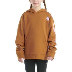 سويت شيرت بقلنسوة من الصوف للفتيات من Carhartt