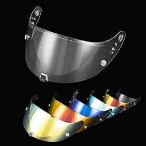 psler Helmet Visor for T520 ST1400 R1 - T520 ST1400 R1 Face Shield Helmet Visor Helmet Accessories,Silver-Mirror
