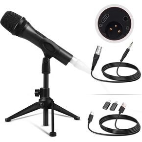 Froket USB Audio Interface 24 Bit/192 KHz with XLR, Phantom Power, Direct Monitoring, Loopback, Sound Card for PC Recording, Streaming, Guitarist, Vocalist and Podcasting