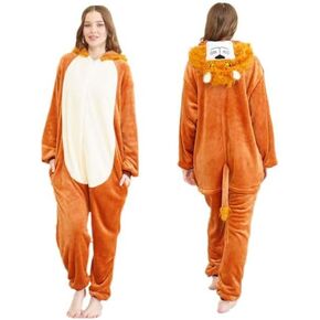 Halloween Costumes Adult Animal Onesie Pajamas One Piece Cartoon Sleepwear Cosplay Costume for Women