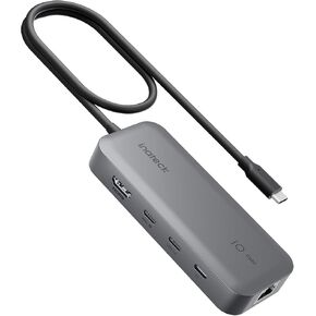 Inateck HDMI Docking Station 4K 60Hz, USB C Video+Data, 100W PD,10 in 1 USB 3.2 Type C Hub, 2 USB 3.0 A, RJ45 Ethernet, 50cm Cable, for Windows 7/10/11, Linux, MacOS 10.2, HB2030