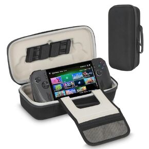 XINGFUDAO Hard Case for Rog Ally 7" 120Hz Gaming Handheld Available to Charging, Rog Ally Rechargeable Storage Bag with Type-C Cable & Charge Indicator, Portable Case for Rog Ally Gaming Accessories
