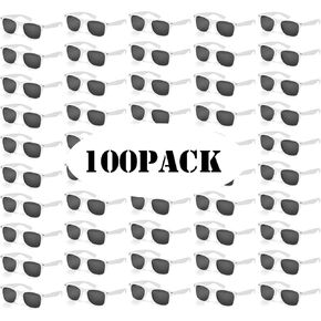 50/100 Pack Bulk Sunglasses for Adult Retro 70s 90s Cheap Glasses for Party Supplies