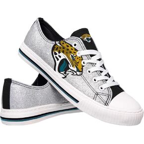 FOCO Pittsburgh Steelers NFL Womens Glitter Low Top Canvas Shoes - 8 in Kuwait