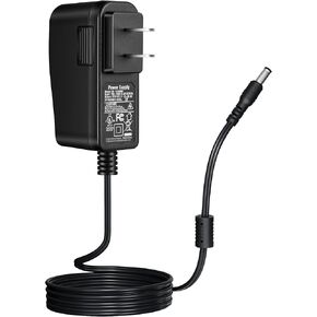 Security-01 AC 100-240V to DC 12V 1A 12W Power Supply Adapter Barrel Plug 5.5mm x 2.1mm for IP Camera IPC, UL Listed FCC