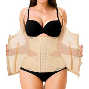 LODAY Waist Trainer for Women Corset Shapewear Waist Cincher Tummy Control Body Shaper Girdle