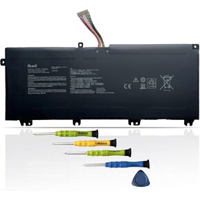 ASODI B31N1726 48Wh Laptop Battery Replacement for ASUS TUF Gaming FX504 FX504G FX504GD FX504GE FX504GM FX505 FX505DT FX505DV FX505DY FX80 FX80G FX80GD FX86 A15 FA506 A17 FA706II B31BNEH A41LK9H