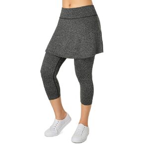 Women Skirts with Legging,Athletic Skorts Leggings with Pockets,Women Skirted Leggings for Tennis Golf