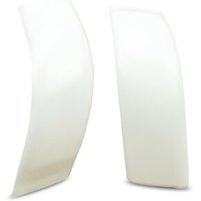 2Pcs Roof Corner Cab Covers Molding Trim Upgraded Sealed Fit for Ford F-250 F-350 F-450 F-550 Super Duty 1999 2000 2001 2002 2003 2004 2005 2006 2007, Left Driver and Right Passenger Side, Black