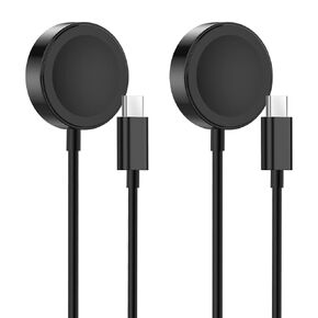 for Apple Watch Charger 2 Pack 3.3FT/1M, for iWatch Magnetic Fast Charging Cable for iWatch Charger Series 8/7/6/5/4/3/2/1/SE, Black