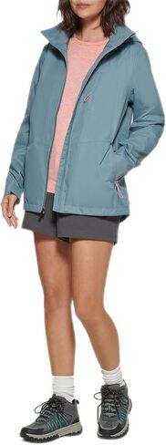 BASS OUTDOOR Women’s Water-Resistant Windbreaker Jacket with Hood in Saudi Arabia
