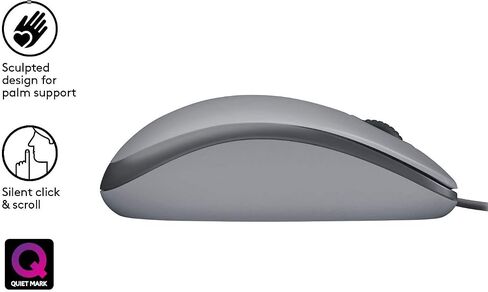 Logitech M110 USB Optical 1000DPI Ambidextrous Red mice in Saudi Arabia