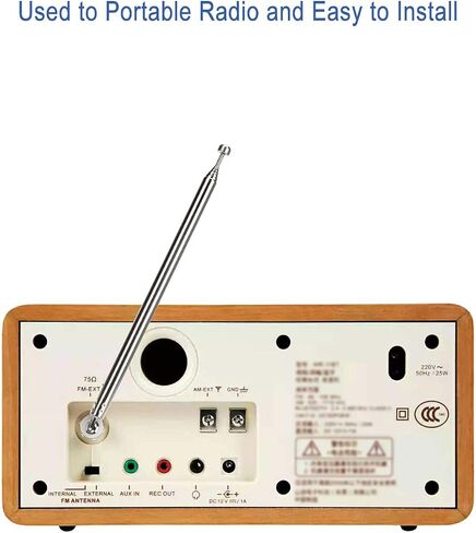ENUODA 3.5mm FM Radio Antenna 4 Sections Telescoping Antenna 8.2cm/24.5cm,for Mobile Cell Phone,Teenage Engineering OP-1 and Other Electronics Products 3.5mm Port FM Radio Receiver in Kuwait