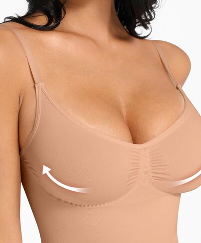 FeelinGirl Womens Shapewear Tank Top Tummy Control Compression Cami Tanks Seamless Slimming Camisole Tops Shaping Cami Shaper in Kuwait