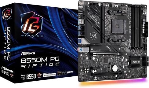 ASRock B550M-HDV Supports 3rd Gen AMD AM4 Ryzen™ / Future AMD Ryzen™ Processors Motherboard in Kuwait
