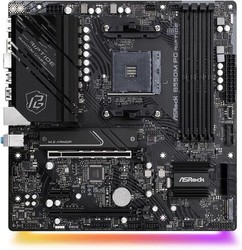ASRock B550M-HDV Supports 3rd Gen AMD AM4 Ryzen™ / Future AMD Ryzen™ Processors Motherboard in Kuwait