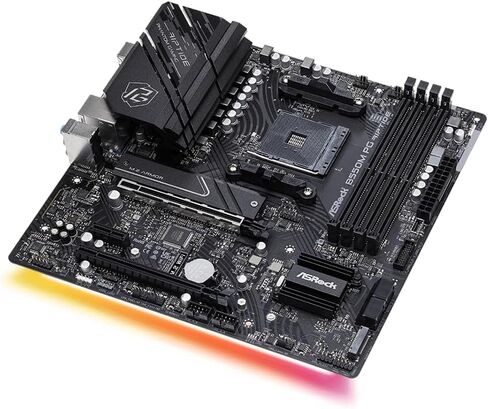 ASRock B550M-HDV Supports 3rd Gen AMD AM4 Ryzen™ / Future AMD Ryzen™ Processors Motherboard in Kuwait