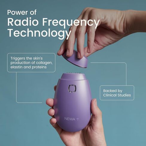 NEWA Classic Starter Kit Skin Care System Anti-Aging Facial Treatment Skin Tightening Technology for Home Use. Boost Oxygen, Increase Collage, Reduces Wrinkles (Include 2 Gel Packs) in Saudi Arabia