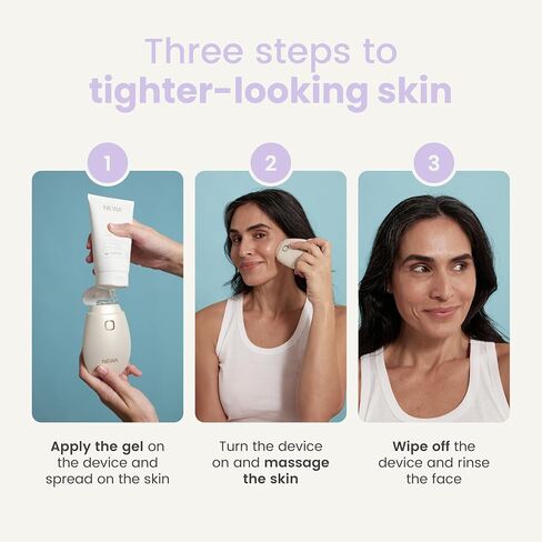 NEWA Classic Starter Kit Skin Care System Anti-Aging Facial Treatment Skin Tightening Technology for Home Use. Boost Oxygen, Increase Collage, Reduces Wrinkles (Include 2 Gel Packs) in Saudi Arabia