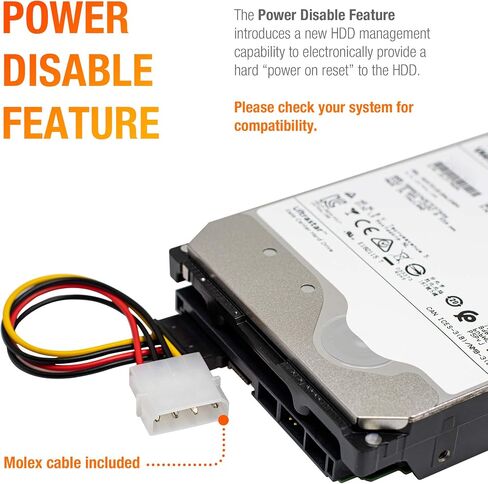 HGST التراستار He10 | HUH721010ALE600 | 0F27452 | 512هـ | 10 تيرابايت ساتا 6.0 جيجابايت/ثانية 7200 دورة في الدقيقة ذاكرة تخزين مؤقت 256 ميجابايت 3.5 بوصة | محرك الأقراص الصلبة للمؤسسات (تم تجديده) in Saudi Arabia