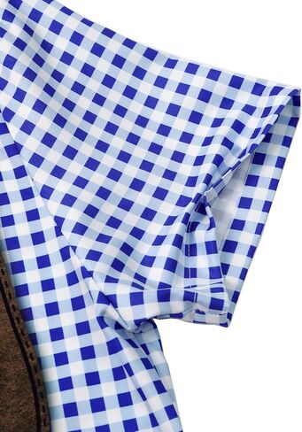 LINOCOUTON Men's Bavarian Oktoberfest Button Down Shirt in Kuwait