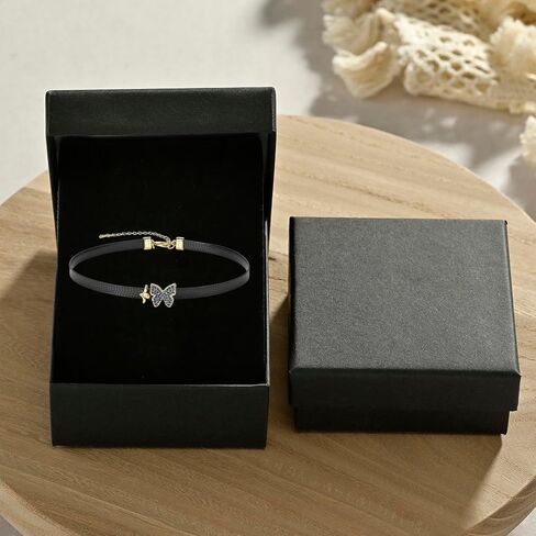 Black Choker Necklace for Women,Adjustable Leather Velvet Choker Collar Pendant Necklace, Goth Jewelry Gifts. in Saudi Arabia