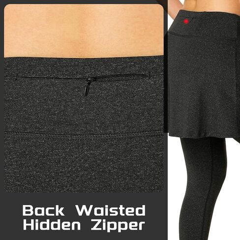 تنانير نسائية مع سروال ضيق، سراويل ضيقة رياضية مع جيوب، سراويل ضيقة نسائية لجولف التنس in Kuwait